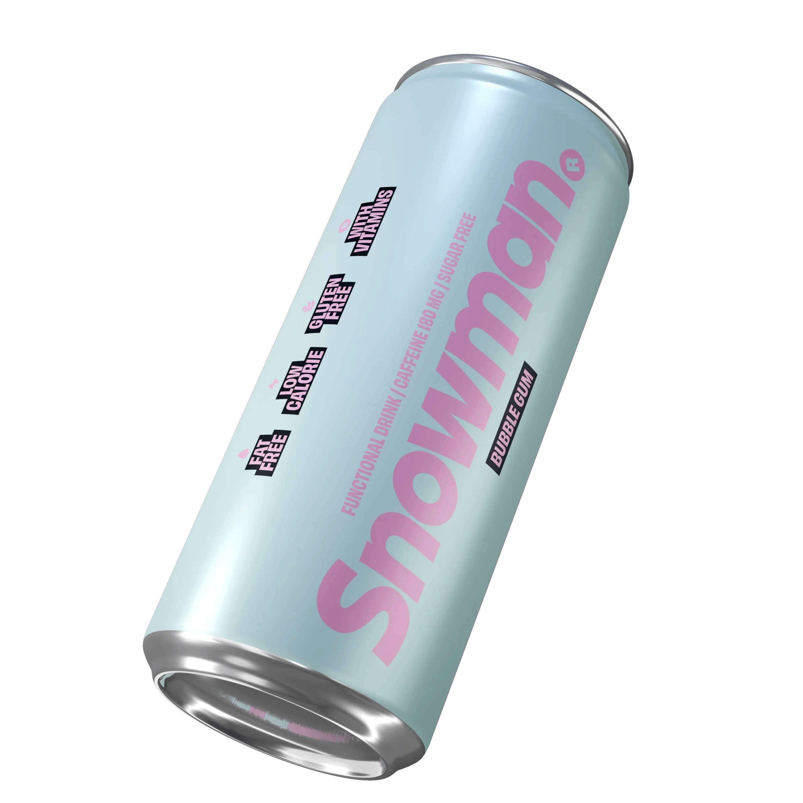 snowman-drinks-bubble-gum-energy-drink-330ml-zuckerfrei image 2
