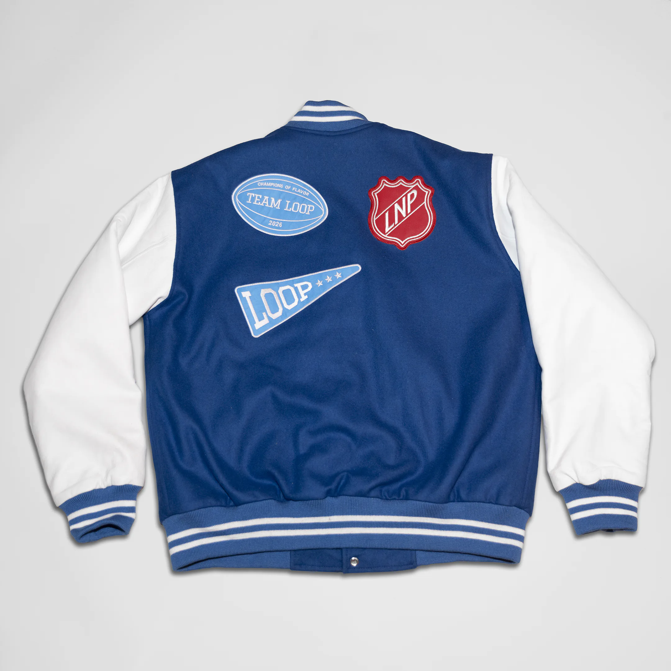 loop-varsity-jacket-collegejacke-merch-unisex image 1