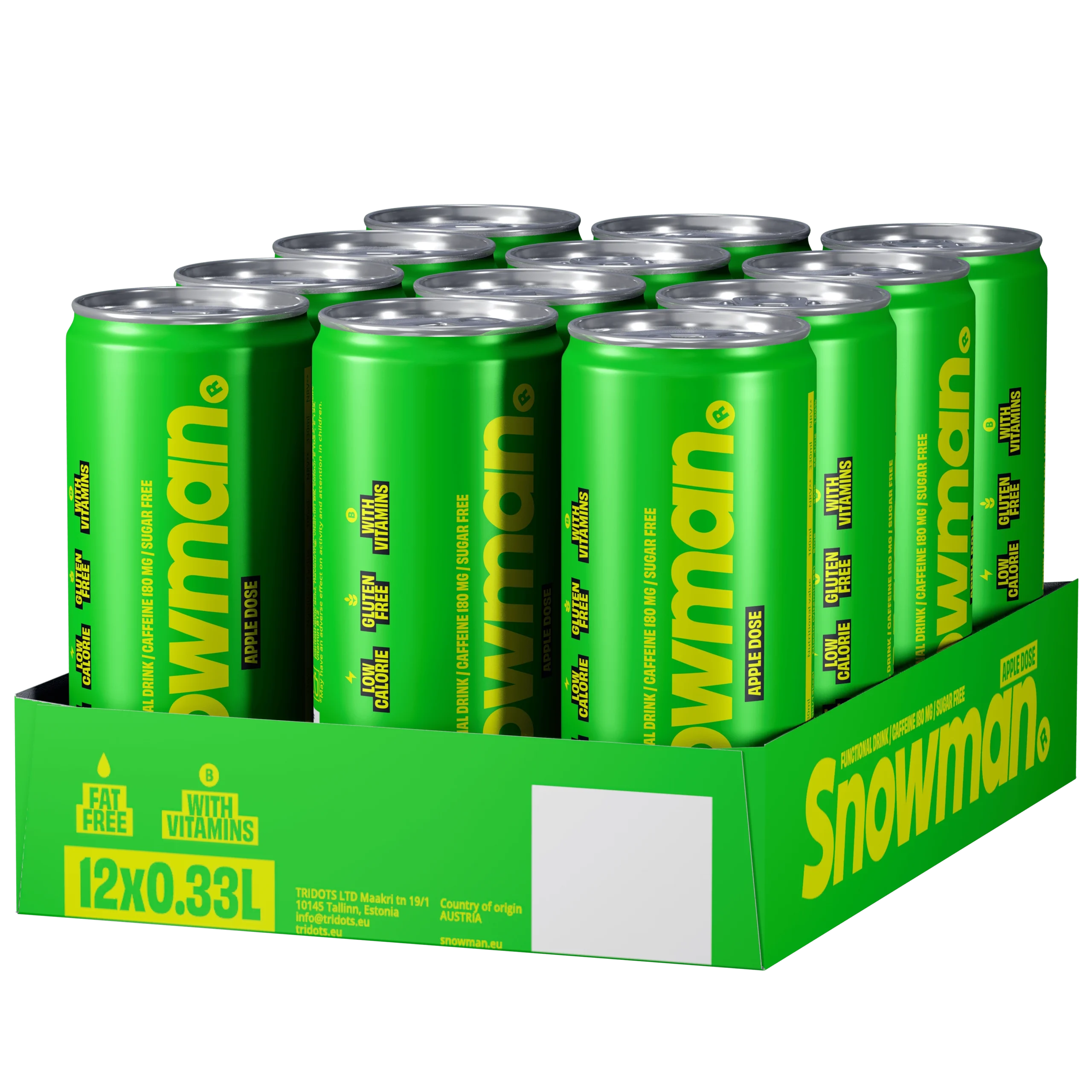 snowman-apple-dose-energy-drink-330ml-zuckerfrei-apfel image 3