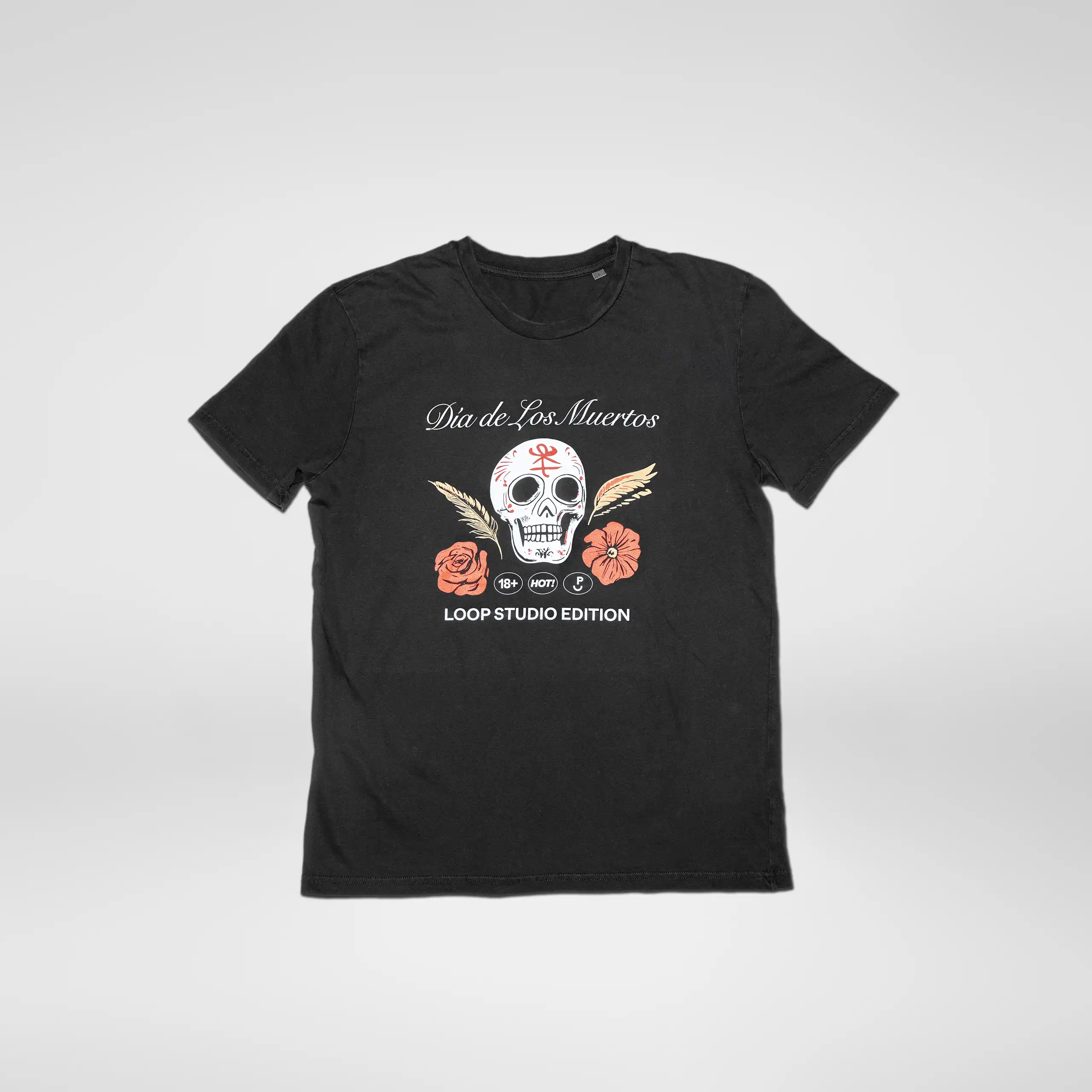 loop-dia-de-los-muertos-tee-herren-t-shirt image 1