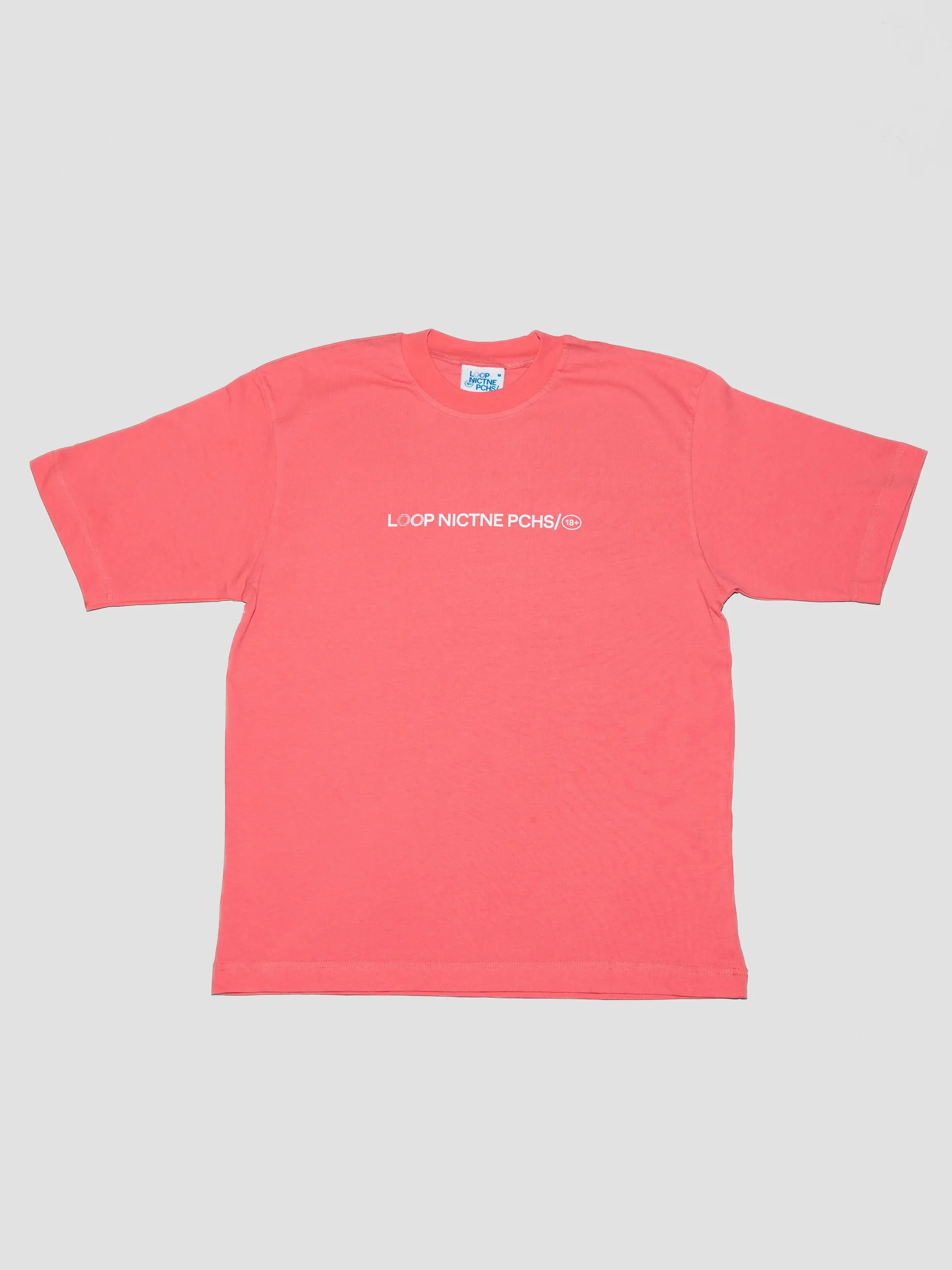 loop-tee-melon-pink-t-shirt-rosa-merch-unisex image 1