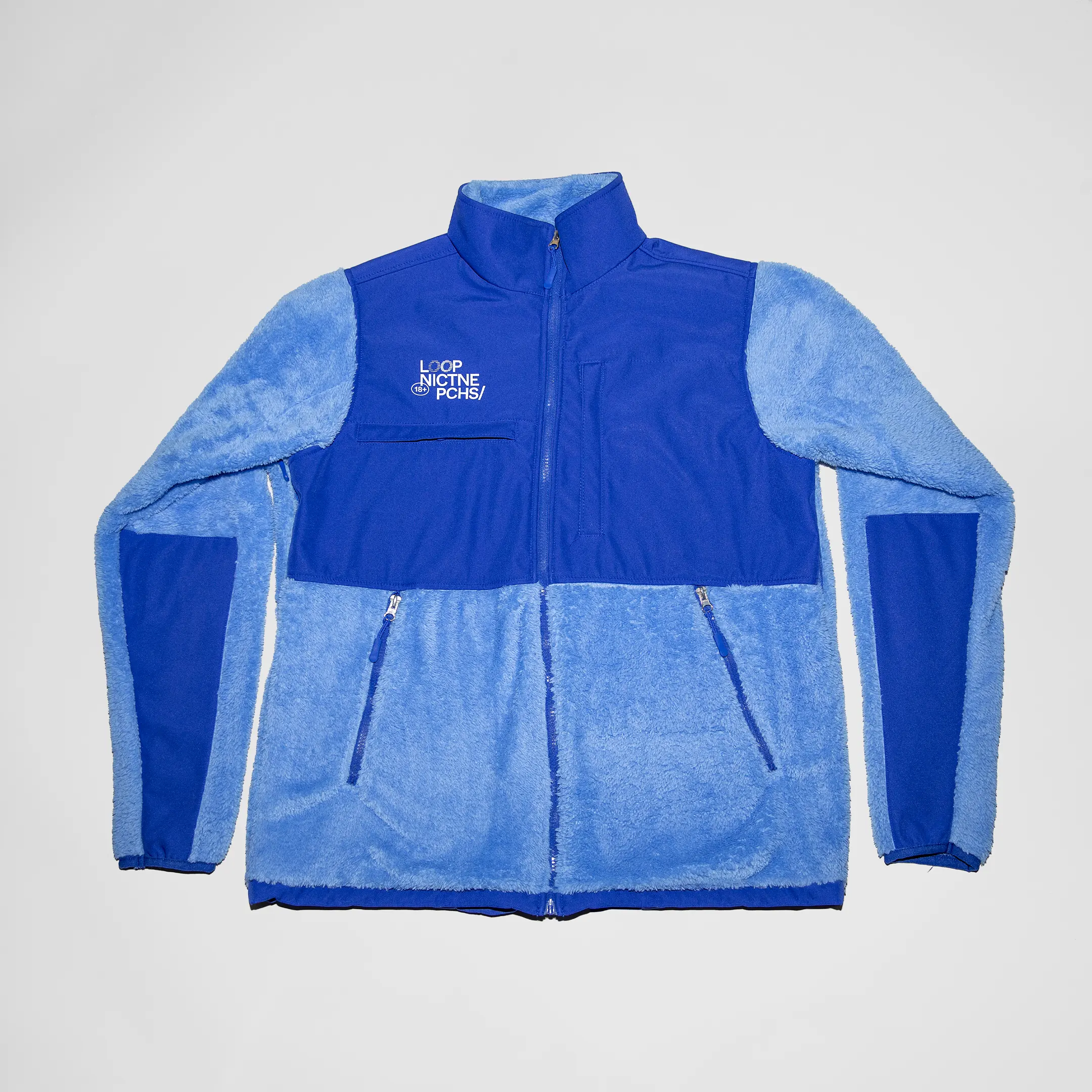 loop-loop-fleece-fleecejacke-blau image 1