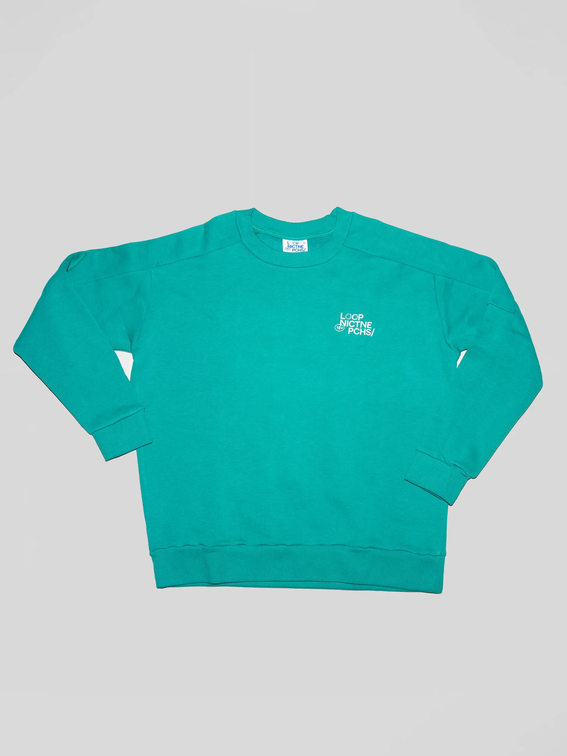 loop-loop-crew-neck-green-pullover-gr-n-baumwolle image 1
