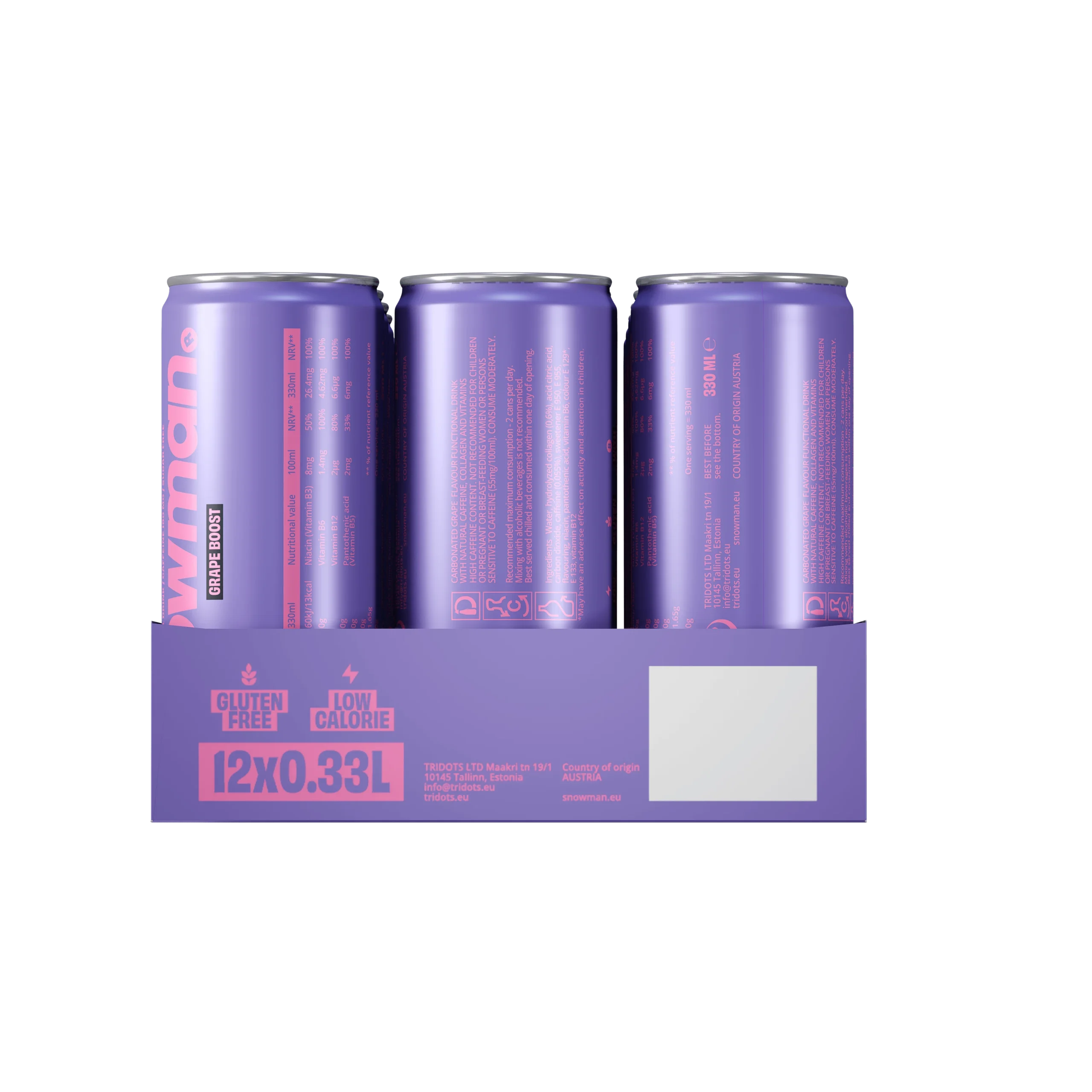 snowman-grape-boost-energy-drink-330ml-zuckerfrei-traube image 4