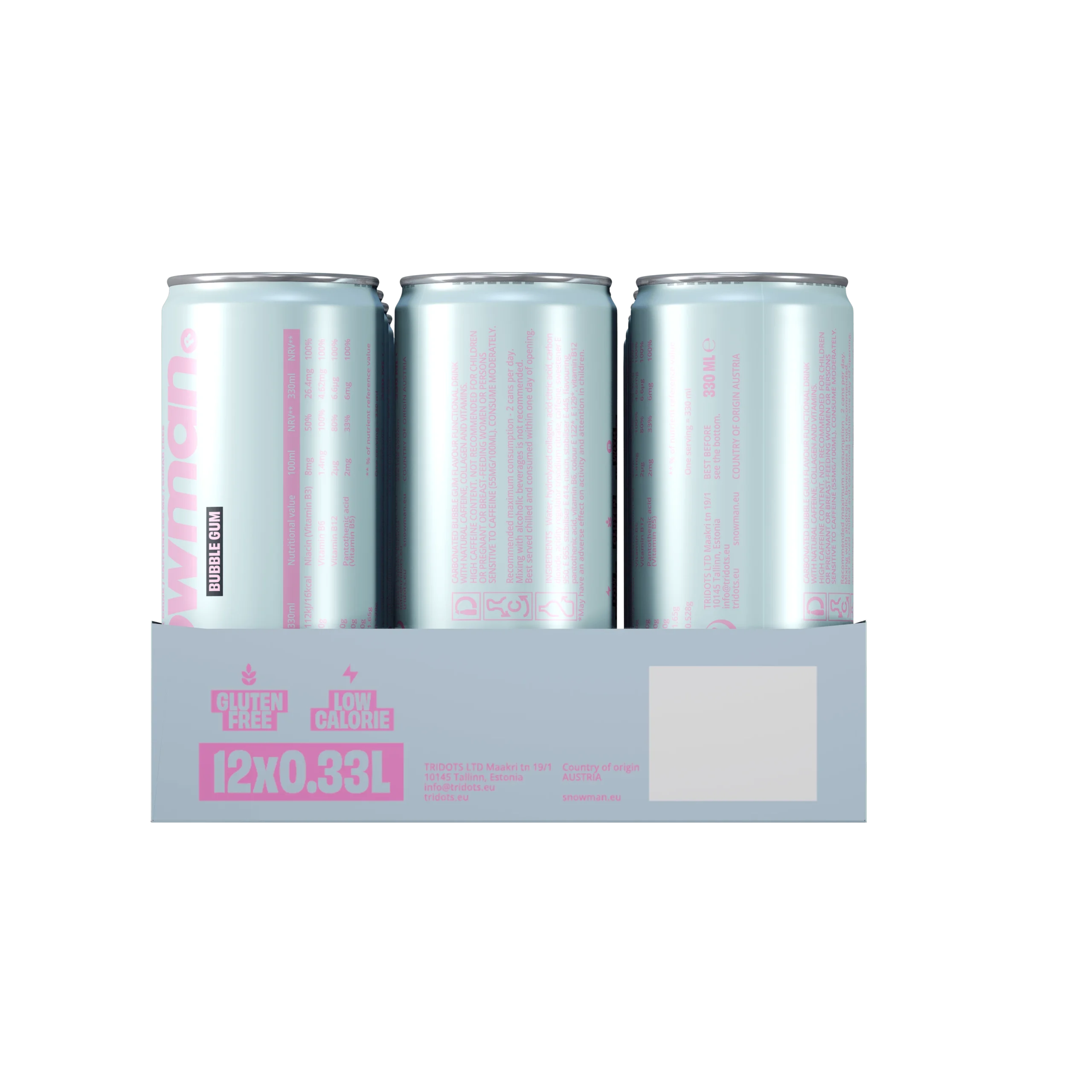 snowman-drinks-bubble-gum-energy-drink-330ml-zuckerfrei image 4