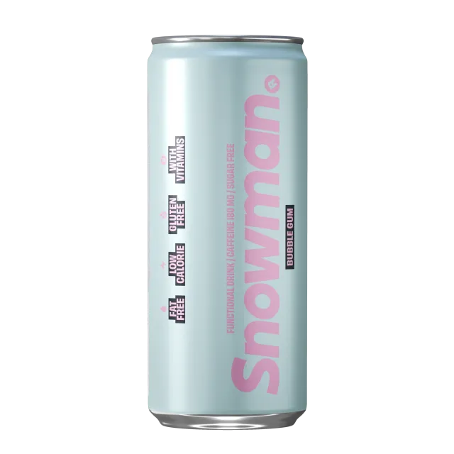 snowman-drinks-bubble-gum-energy-drink-330ml-zuckerfrei image 1