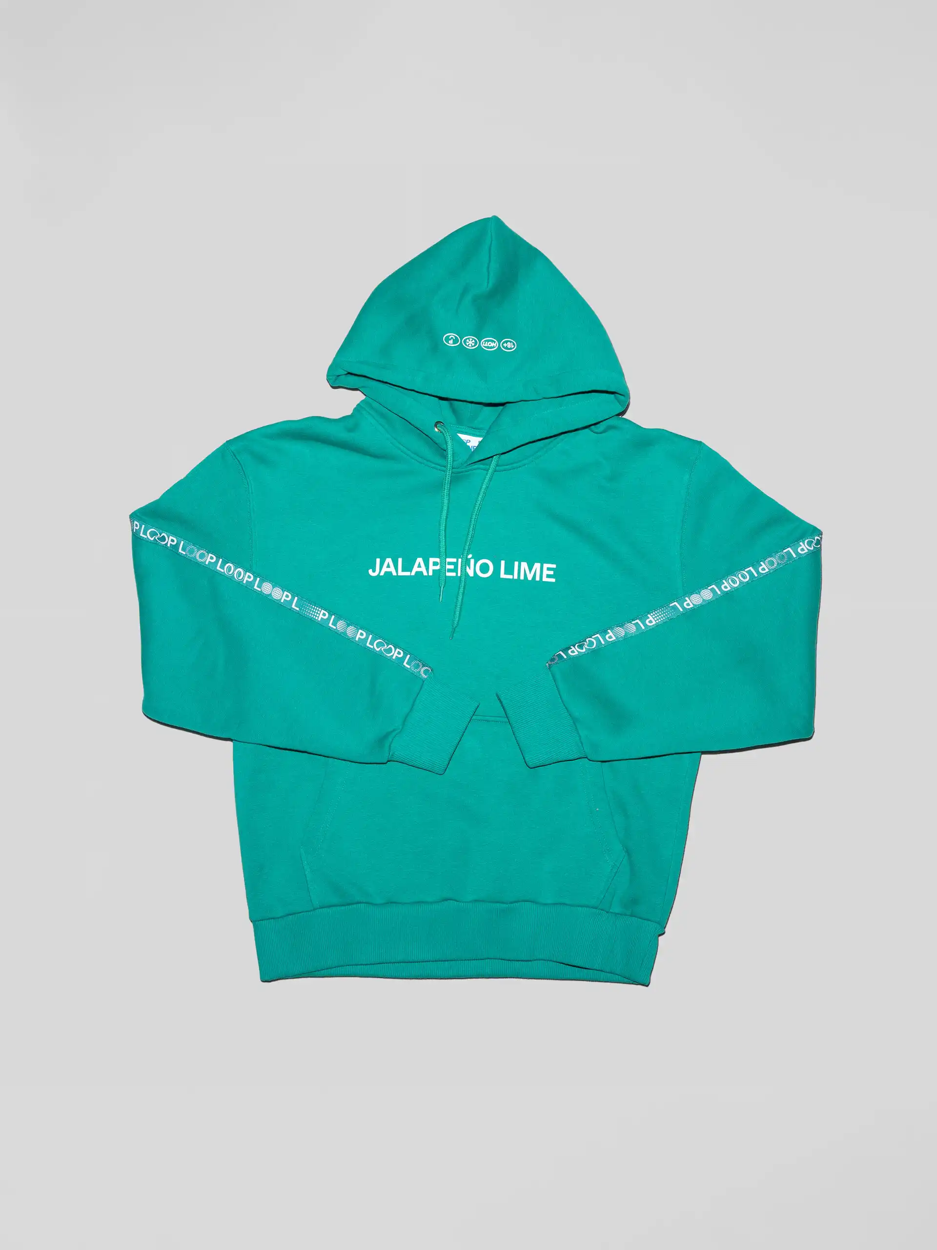 loop-jalape-o-hoodie-gr-n-kapuzenpullover image 1