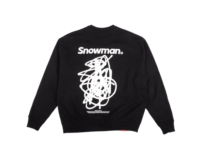 snowman-merch-hoodie-black-kapuzenpullover-schwarz-baumwolle image 1