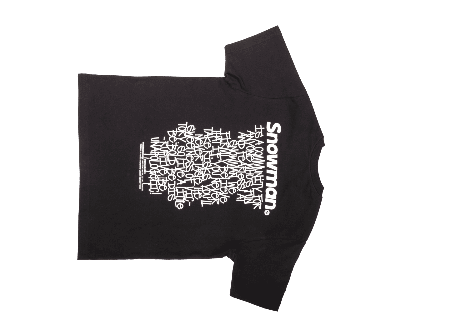 snowman-merch-t-shirt-black-tshirt-schwarz-baumwolle image 3